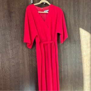 Trina Turk Vibrant Red Maxi Dress